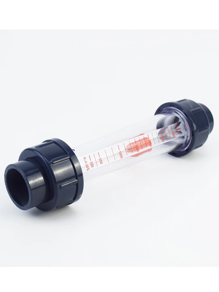 LZS серия расходомер Трубопроводный Тип LZS-32 пластиковый водный ротаметр 400-4000л/ч