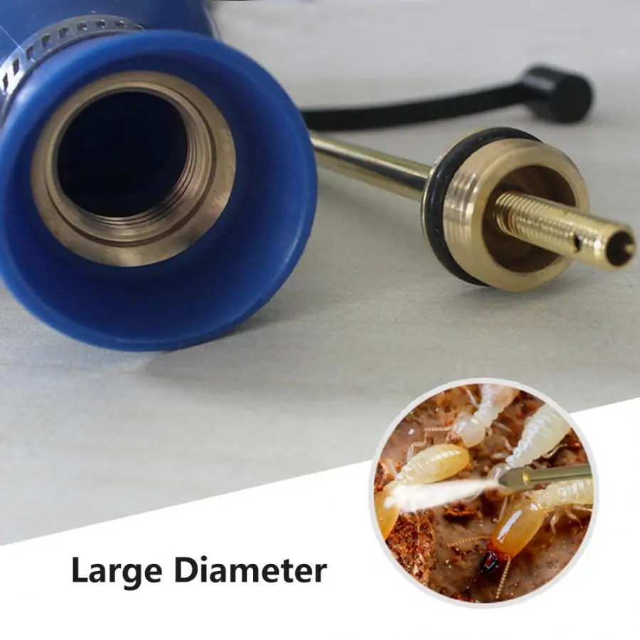 Распылитель порошка портативный Медный трубчатый распылитель ручной для