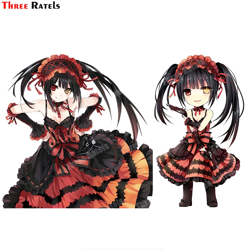 

Three Ratels B111 сексуальная девушка токисаки Куруми свидание живой аниме грузовик Наклейка Виниловая наклейка на машину водостойкая Мода окклюз...