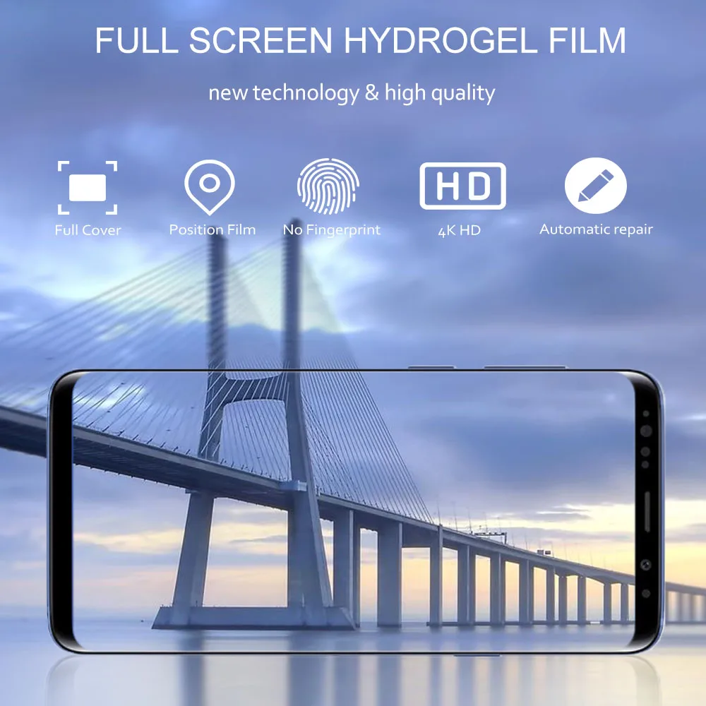 3d curved edge full cover hydrogel film for sony xperia xz3 xz2 xz1 compact premium xa1 xa2 plus ultra screen protector film free global shipping