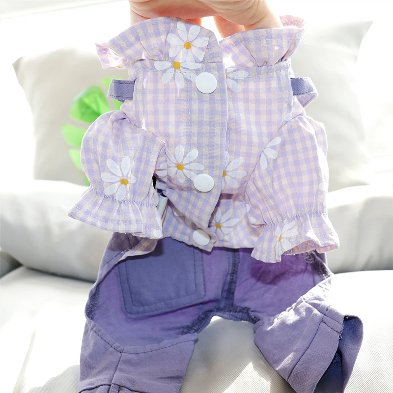 

Summer thin pet four-legged clothes Teddy Pomeranian VIP small dog Bichon Yorkshire Schnauzer dog clothes