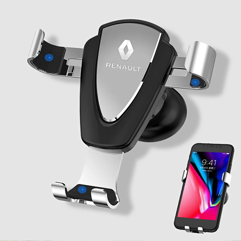 car gps navigation mobile phone holder bracket car mobile phone holder for renault captur duster megane 2 3 clio logan free global shipping