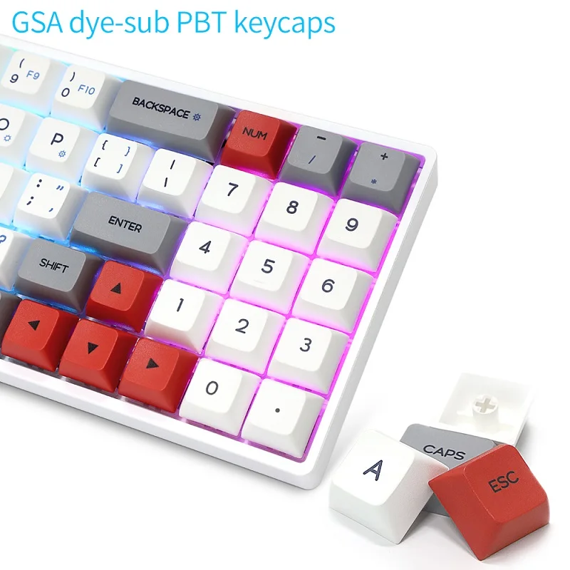Skyloong SK71S Bluetooth Mechanical Keyboard PBT Keycap Gaming Keyboard For Desktop/Laptop/PC Gaming Accessories For Steam Gamer