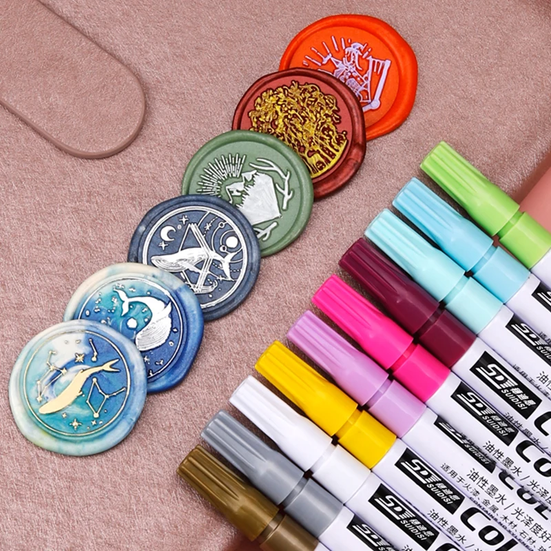 Восковая ручка для запечатывания изготовления конвертов и приглашений | Дом сад