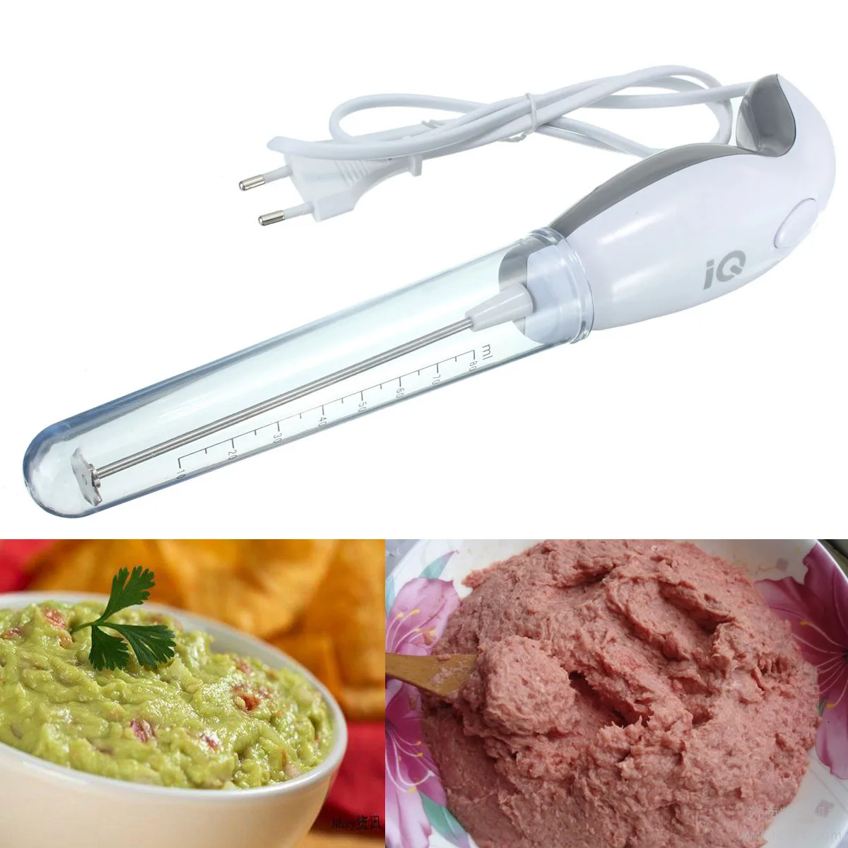 

220v-240v Electric Handheld Hand Mixer Frappe Milk Coffee Egg Frother Grinder Home House Dinning Food Processor Tools EU Plug