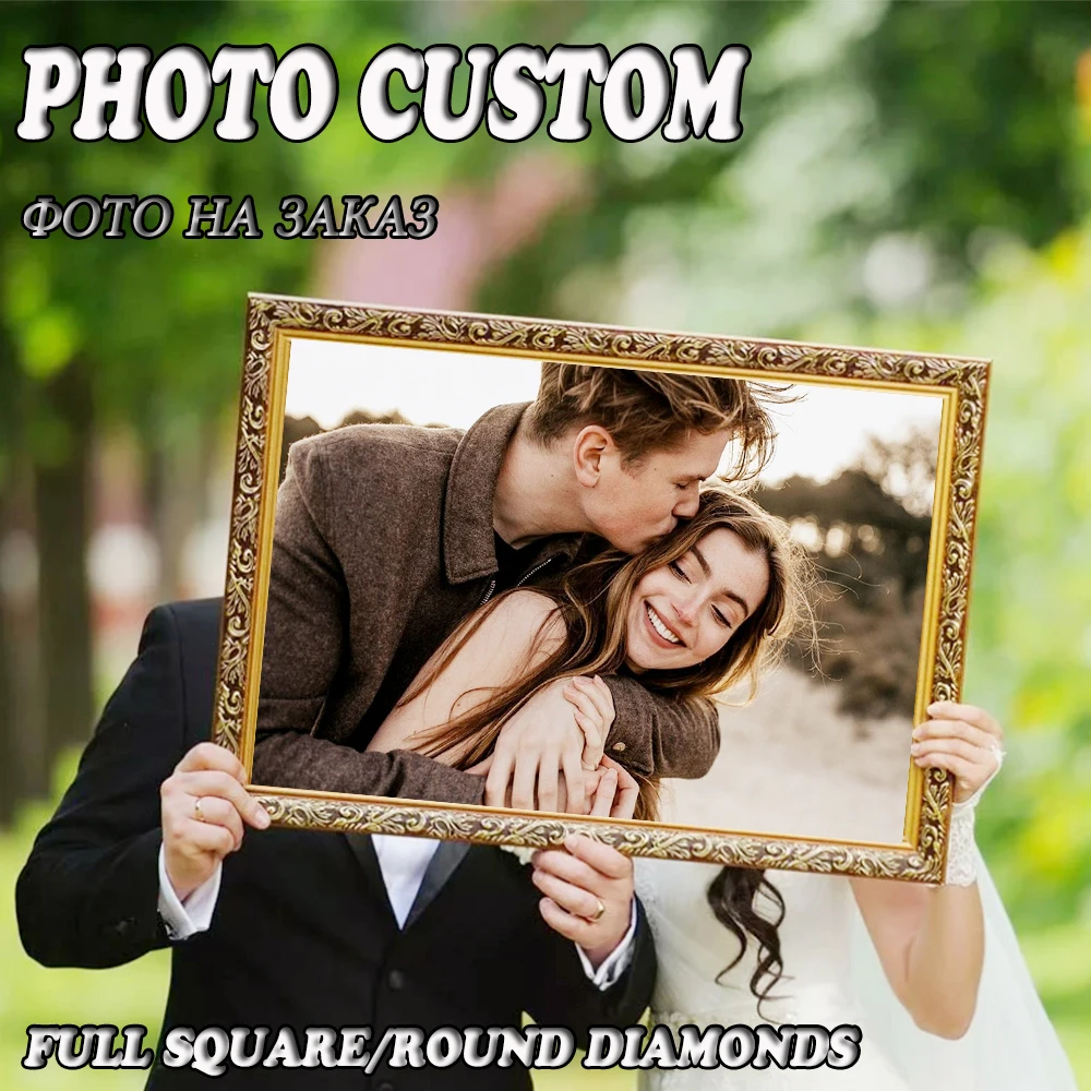 

DIYDP Photo Custom Diamond Embroidery Full Square/Round Crystal Diamond Painting Cross Stitch Diamond Mosaic Home Decor Sale