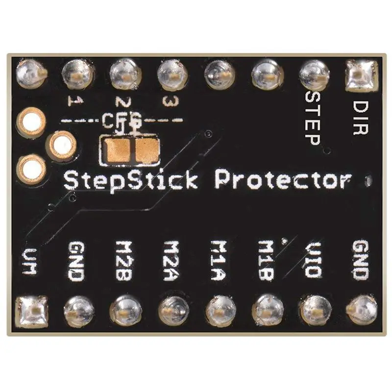 2 шт. MKS Stepstick smoпрочее протектор Вибрационный фильтр 3D принтер для шагового