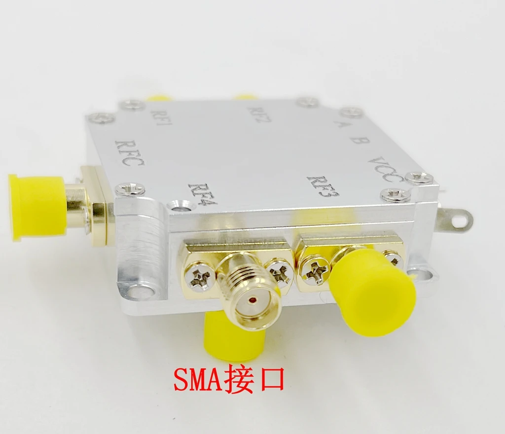 SP4T переключатель 1M-3GHz / 10MHZ-6GHz RF однополюсный 4 изолированный низкие вносимые