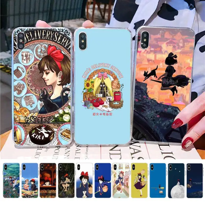 

Yinuoda Kiki’s Delivery Service Phone Case for iPhone 11 12 13 mini pro XS MAX 8 7 6 6S Plus X 5S SE 2020 XR case