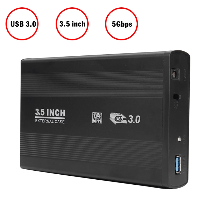 VKTECH 3 5 дюймов USB 0 SATA Порты и разъёмы в состоянии внешний жесткий диск SSD корпус