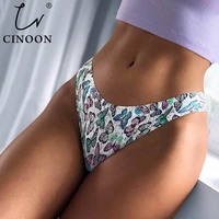 cinoon new sexy women flowers lingerie panties low waist nylon panties seamless breathable underwear female g string intimates