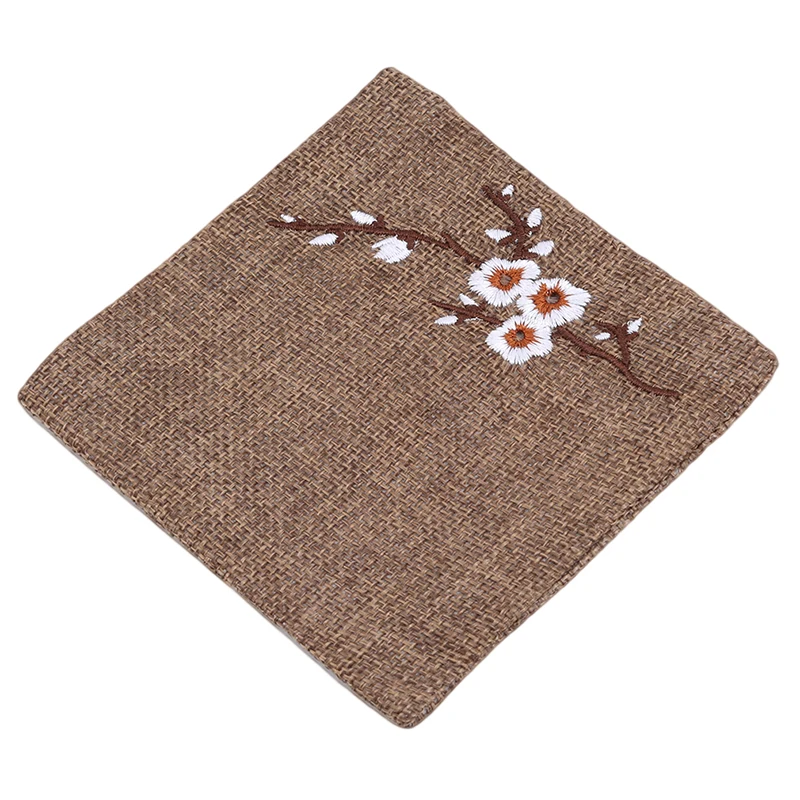 Новинка скатерть с цветочной вышивкой льняные скатерти для чайного стола