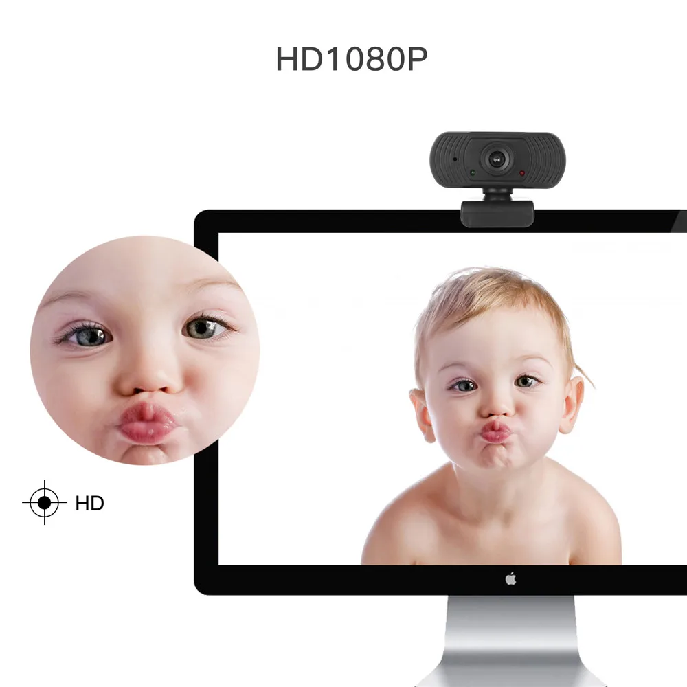 KEBIDU HD 1080P веб камера USB с микрофоном мини компьютер Камера для ноутбуков