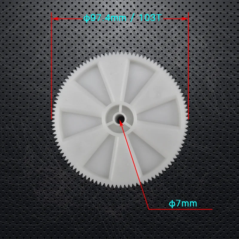 2 шт. шестерни запасные части для мясорубки пластиковый колесо KW650740 Kenwood