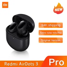 Original Xiaomi Redmi Airdots 3 Pro Bluetooth 5.2 Wireless Earbuds Noise Cancelling Earphones  Redmi AirDots 3 Pro