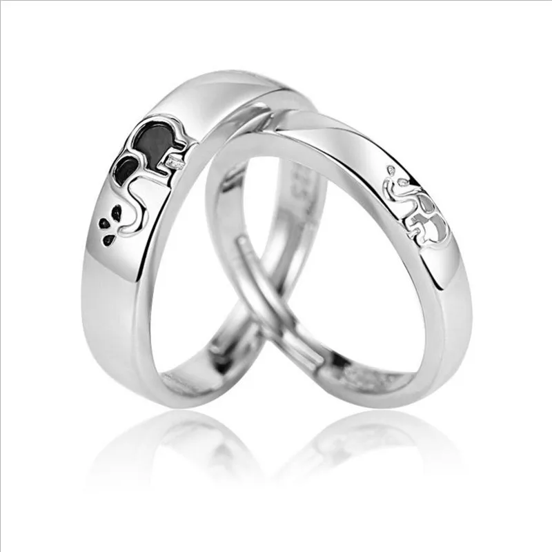Кольца из серебра 925 пробы для женщин свадебные ювелирные изделия невесты модные