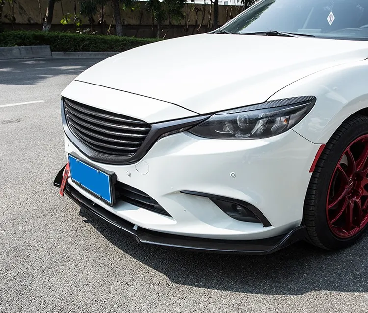 Диффузор для переднего бампера Mazda 6 Atenza задний спойлер подходит 2014-2018 сплиттер