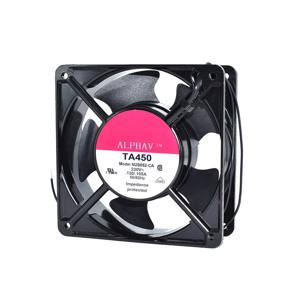 

Для NIDEC TA450 M2S052-CA 230V ~ 130/ 150A 50/60Hz 12cm серверный квадратный охлаждающий вентилятор