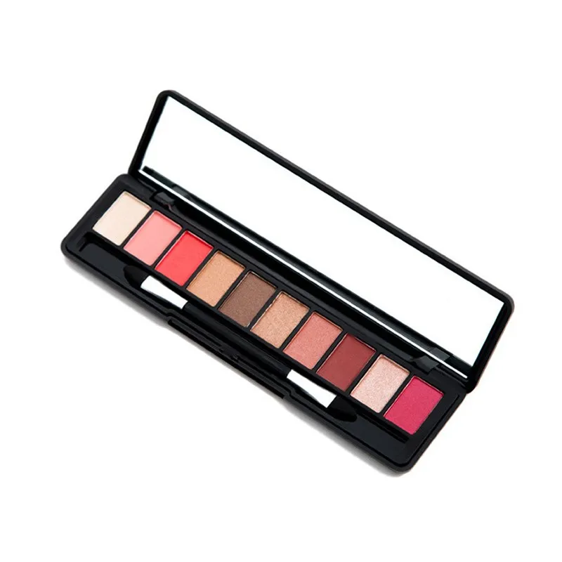 10 цветов Палитра теней для век водонепроницаемая долговечная матовая косметика |