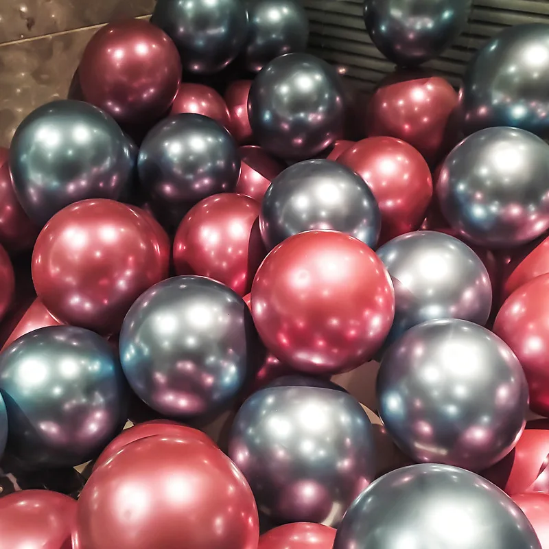 

Thickened Metallic Balloon Birthday Party Decoration Wedding Romantic Wedding Room Scene Layout Metallic Balloon 052