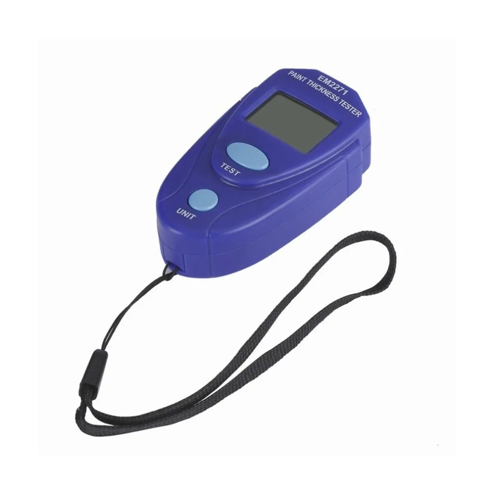 

EM2271 Mini Coating Digital Painting Thickness Tester Meter Mini LCD Automotive Data Hold Car Coating Thickness Gauge