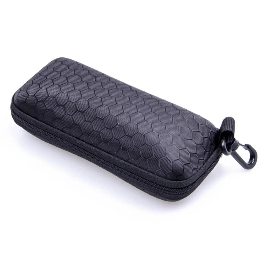 01 Fashion Newly Protable Rectangle Zipper Sunglasses Hard Eye Glasses Case Protector Box Cases Bags Eyewear Accessories - Цвет: 01