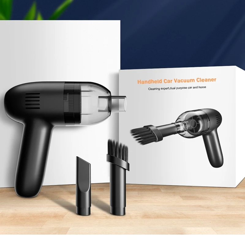 

Wireless Car Vacuum Cleaner Cordless Handheld Auto Vacuum Home & Car Dual Use Mini Vacuum Cleaner with Built-in Battrery