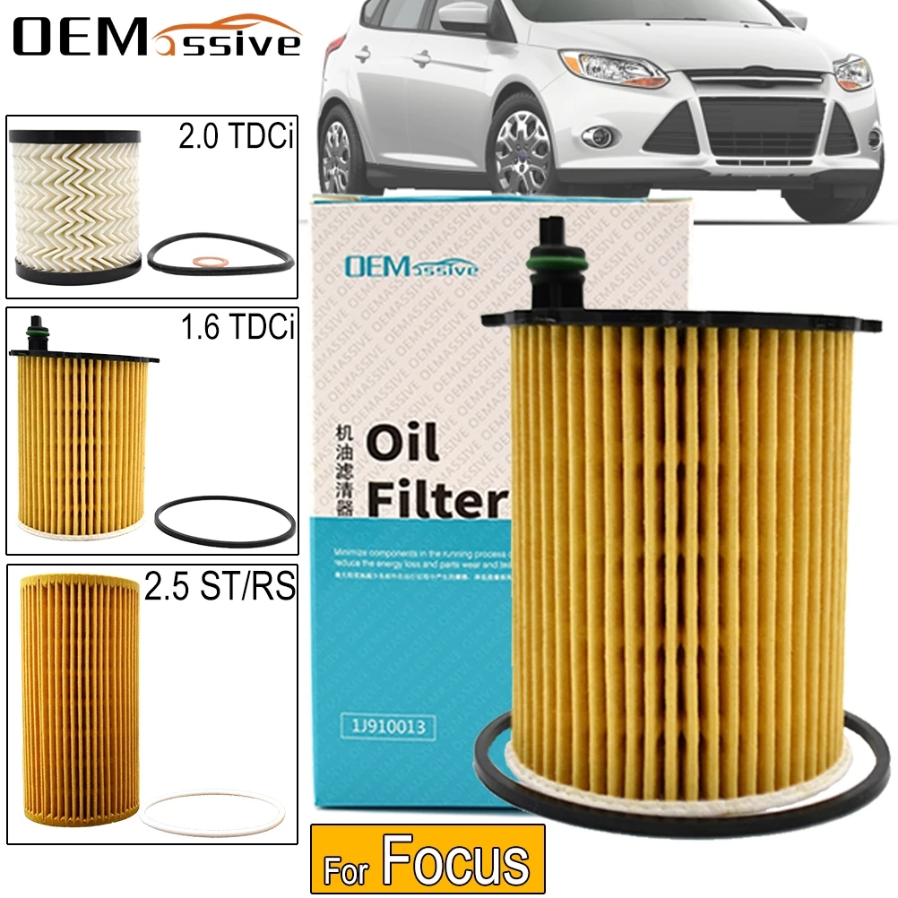 Масляный фильтр для Ford Focus 2 2005 2006 2007 2008 2009 2010 / 3 2011 2012 2013 2014 2015 2016 2017 1109 X3 AY
