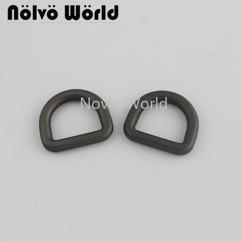 Мир Nolvo 5 20 1/2 шт. внутренняя ширина 13*10 мм дюйма матовое металлическое D кольцо