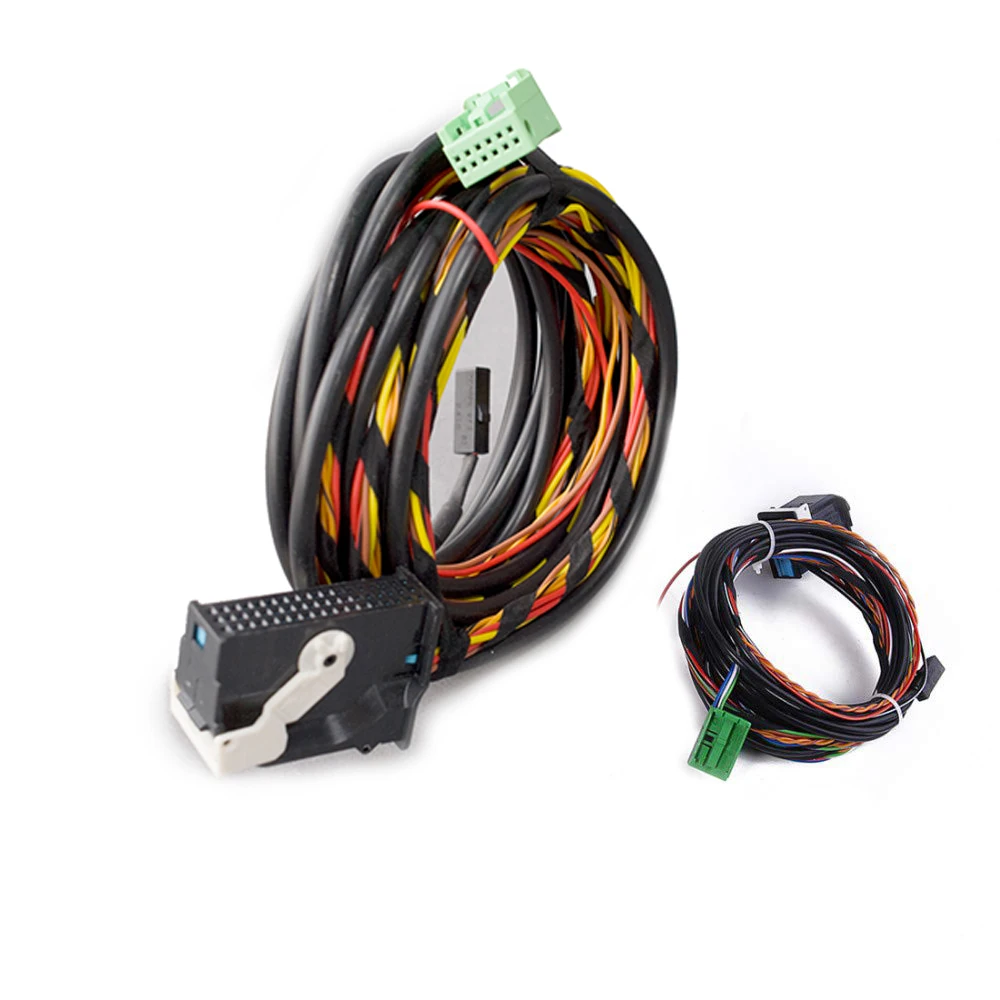 RCD510 автомобильный радиоприемник USB Ipod Bluetooth модуль+ микрофон+ Кабельная линия автомобильный комплект для VW Golf Jetta Passat MK5 6 3AD035190A 56D035190 - Название цвета: Cable