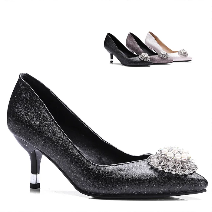 

Туфли женские на высоком каблуке 6 см, пикантные свадебные туфли, фиолетовые, 33-43