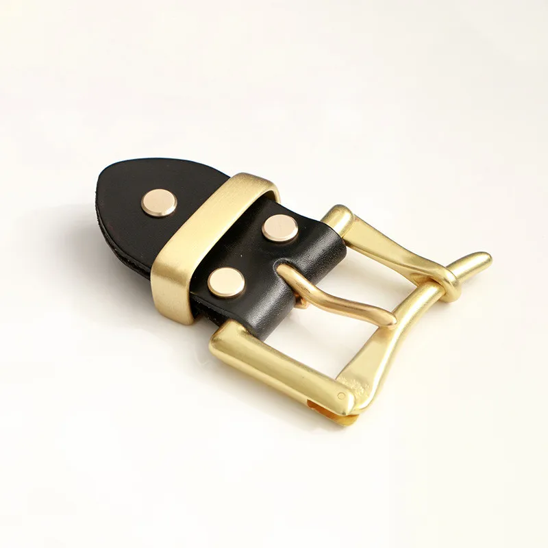 Пряжка для ремня шириной 40 мм из чистой латуни аксессуары ремонта ремешок 36-38