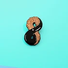 Симпатичная брошь в виде морского осьминога, наконечники осьминога, 8 форм, эмалированные булавки в виде рыбы, забавные броши, ювелирные изделия в виде океана, значок для унисекс