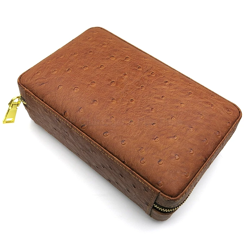 COHIBA Коричневая кожа кедровое дерево сигары хьюмидор портсигар Чехол Коробка для