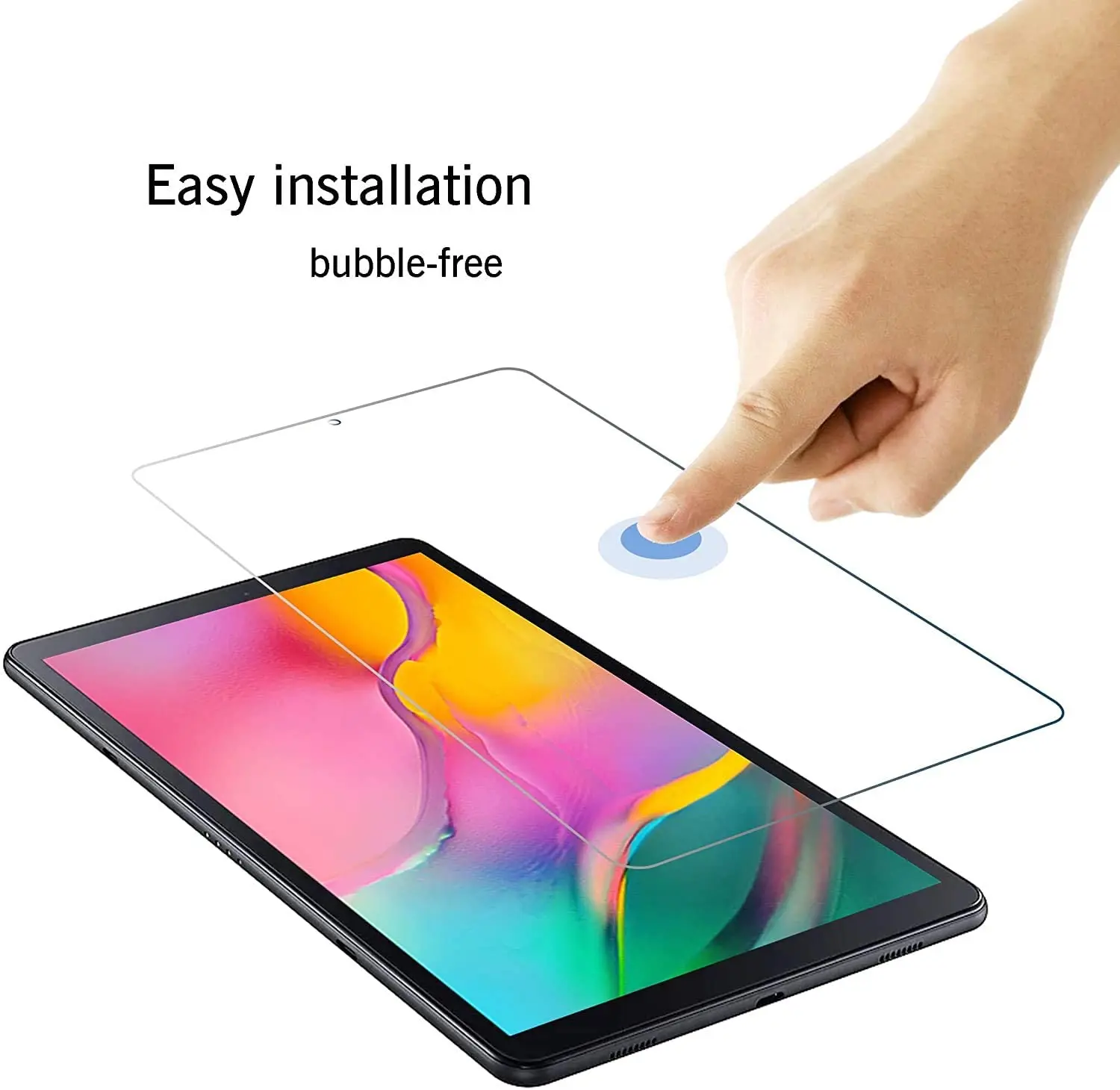 9H Screen Protector for Samsung Galaxy Tab A 10.1"SM-T510 T515 2019 Tempered Glass Film Screen Protector Protective Tablet T517 images - 6