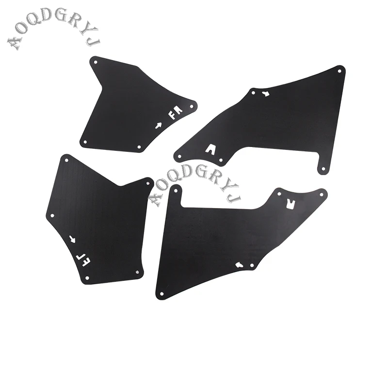 

4pcs Skirt Liner For Toyota Land Cruiser Prado J150 2010-2018 Front Fender Seal Splash Guard Moulding Car Accessories