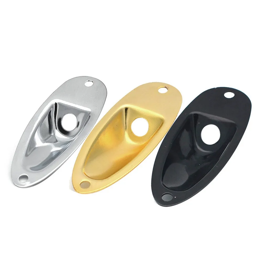 

Jack Plate Socket For Fender Strat Style Electric Guitars - Chrome,Black,Gold Jack Plate Socket Guitar Accessories