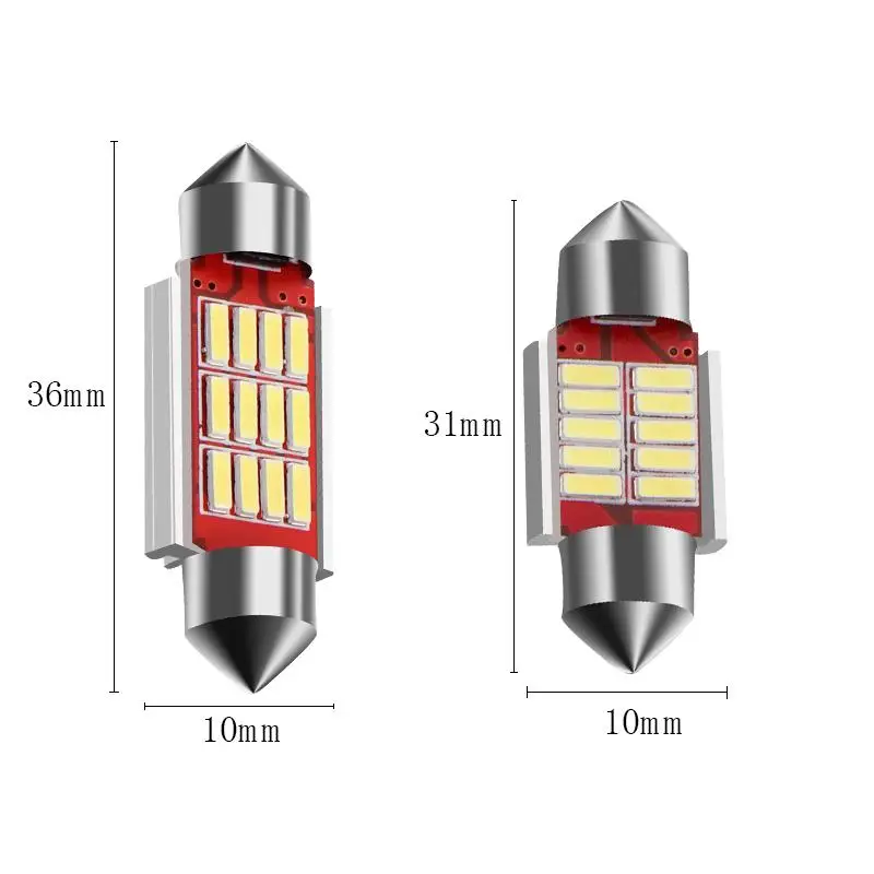 1х 4020 SMD СВЕТОДИОДНЫЙ C5W C10W автомобильный светильник для чтения автомобильный фестонный интерьерный купольный светильник лампа 31 мм 36 мм 39 мм 41 мм 6000k белый автомобильный Стайлинг