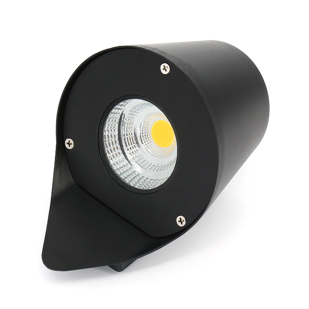 Настенный уличный светодиодный светильник Nodern черное бра из алюминиевого