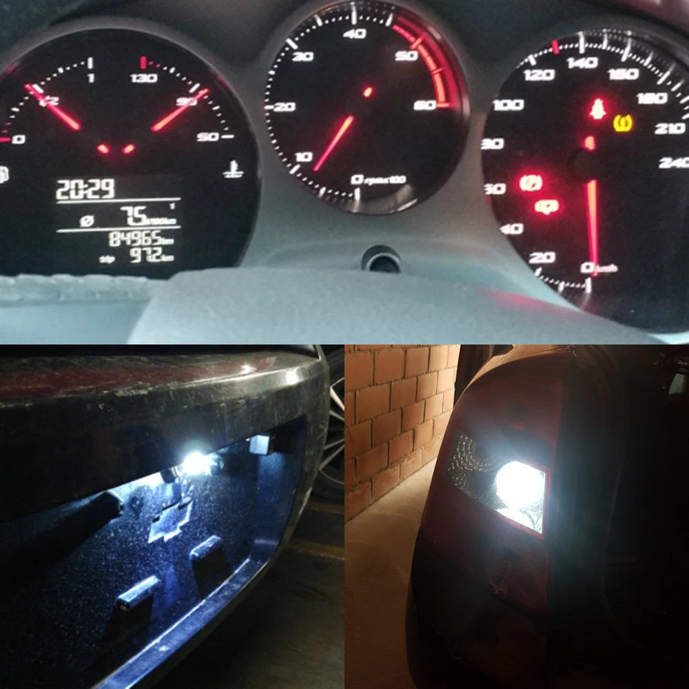 2 шт. Автомобильные светодиодные лампы T10 W5W 168 194 для указателей поворота |