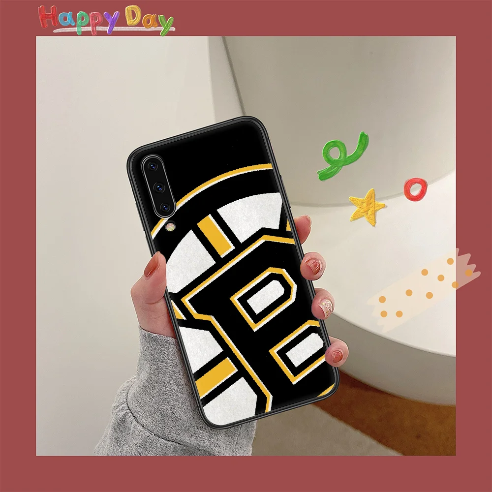 

Boston Bear Hockey ice team Phone Case For Samsung Galaxy A10 A20 A30 E A40 A50 A51 A70 A71 A J 5 6 7 8 2016 2017 2018 black