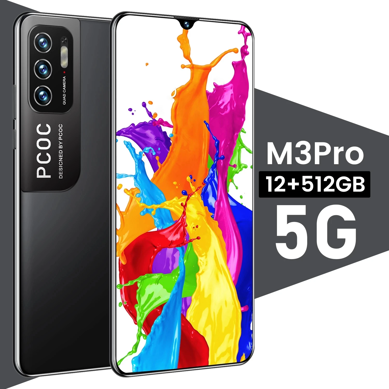 

Global Version POCO M3 Pro 5G Smartphone NFC 64GB/128GB Dimensity 700 Octa Core 90Hz 6.72” FHD+ Screen 48MP Triple Camera 6800mA