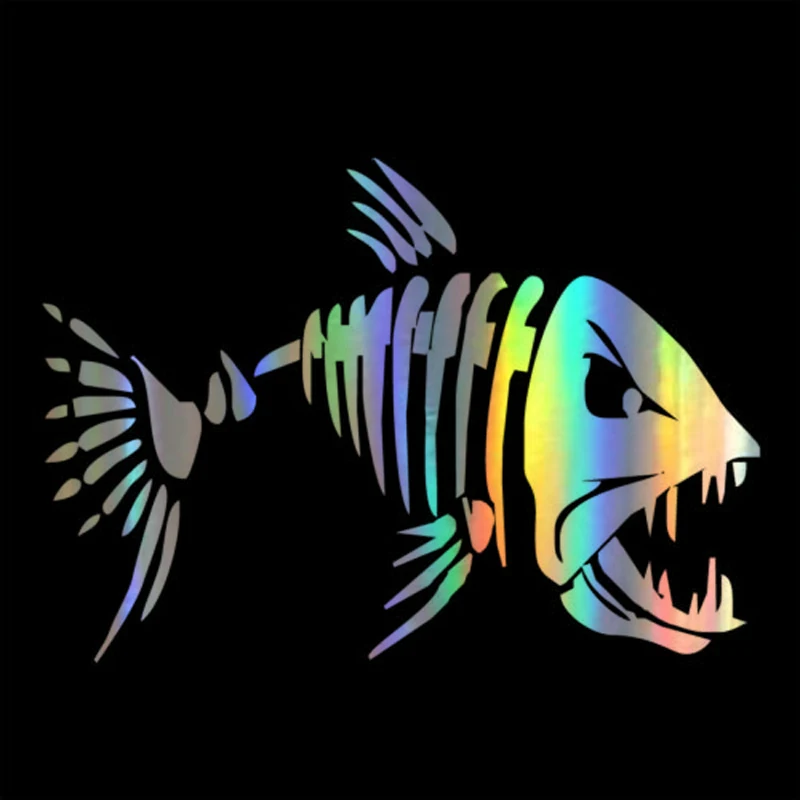 

Автомобильная Наклейка 3D Piranha, забавная наклейка, индивидуальный мотоцикл, автомобиль, ПВХ лазерная модель автомобиля 17,8*12,6 см