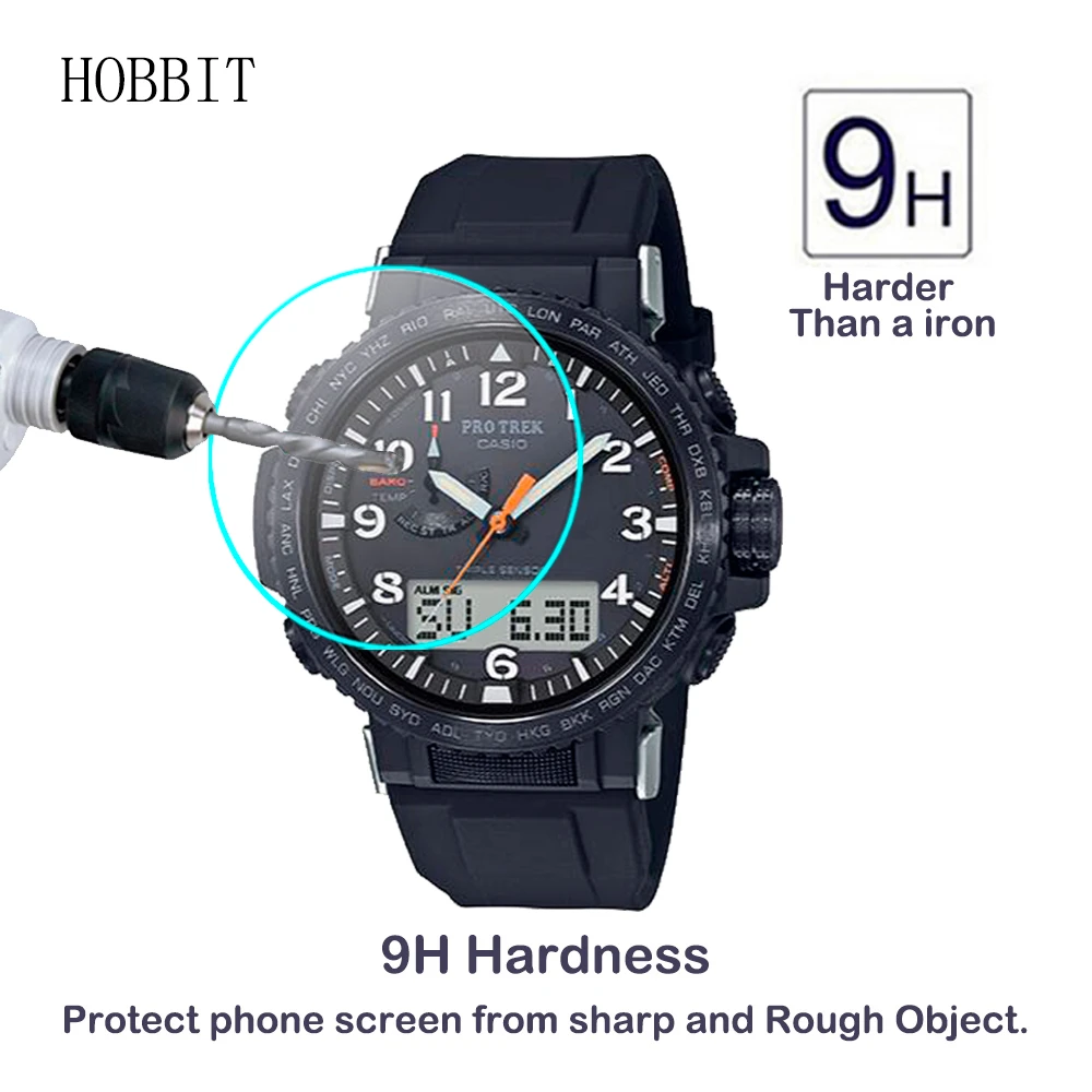 2 шт. Защитное стекло для смартфонов Casio PRO TREK PRW 50Y 1 апреля|Защита экрана| |