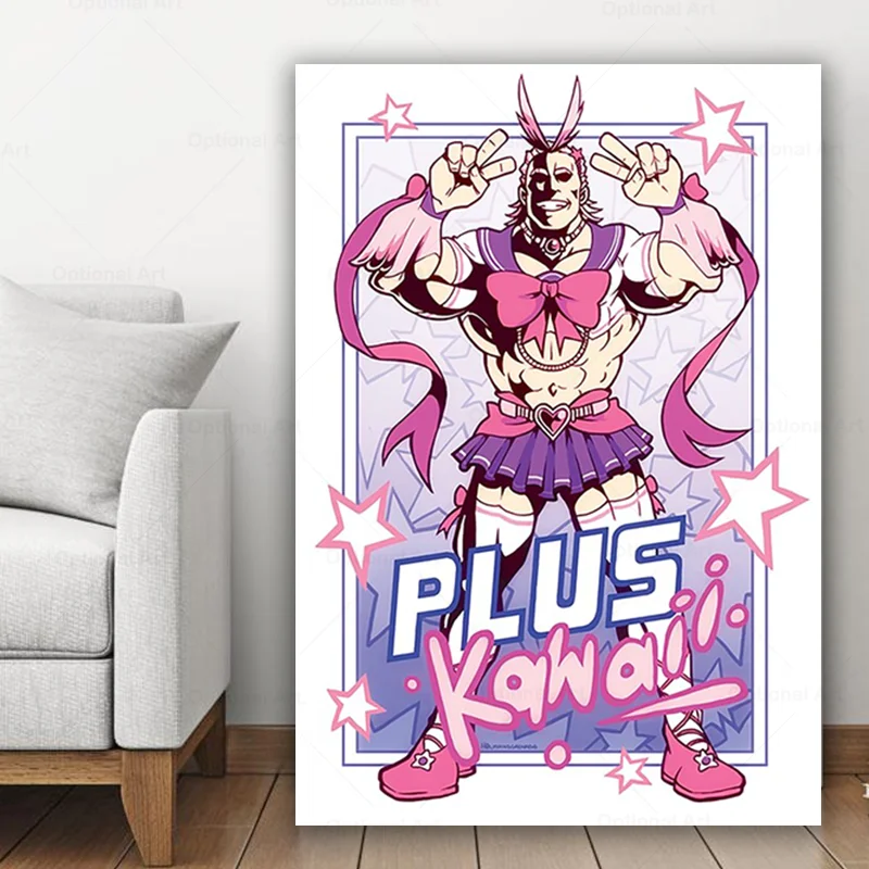 

Моя геройская академия, искусственная фотография, творческий домашний декор для детской комнаты, HD модульные декоративные картины