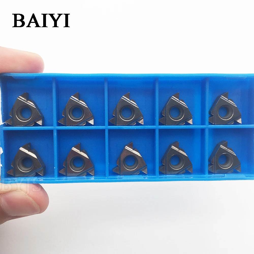 10 шт. 16ER AG60 H01/16IR AG60 H01 алюминиевая резьба лезвия вставки режущие инструменты, токарный инструмент CNC инструменты