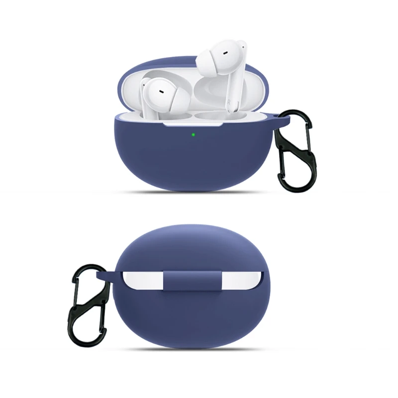 Совместим с OPPO Enco Free 2 Bluetooth-совместимый защитный чехол для наушников силиконовый