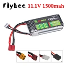 Литий-полимерный аккумулятор 3S 11,1 В 1500 мА  ч 45c для радиоуправляемой машины, лодки, вертолета, самолета, перезаряжаемый аккумулятор 11,1 В, разъем TXT60JST для WLtoys V950