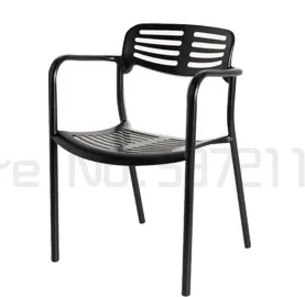 

Стул из алюминиевого сплава для магазина молочного чая, металлическое одинарное кресло для ресторана, обеденное кресло