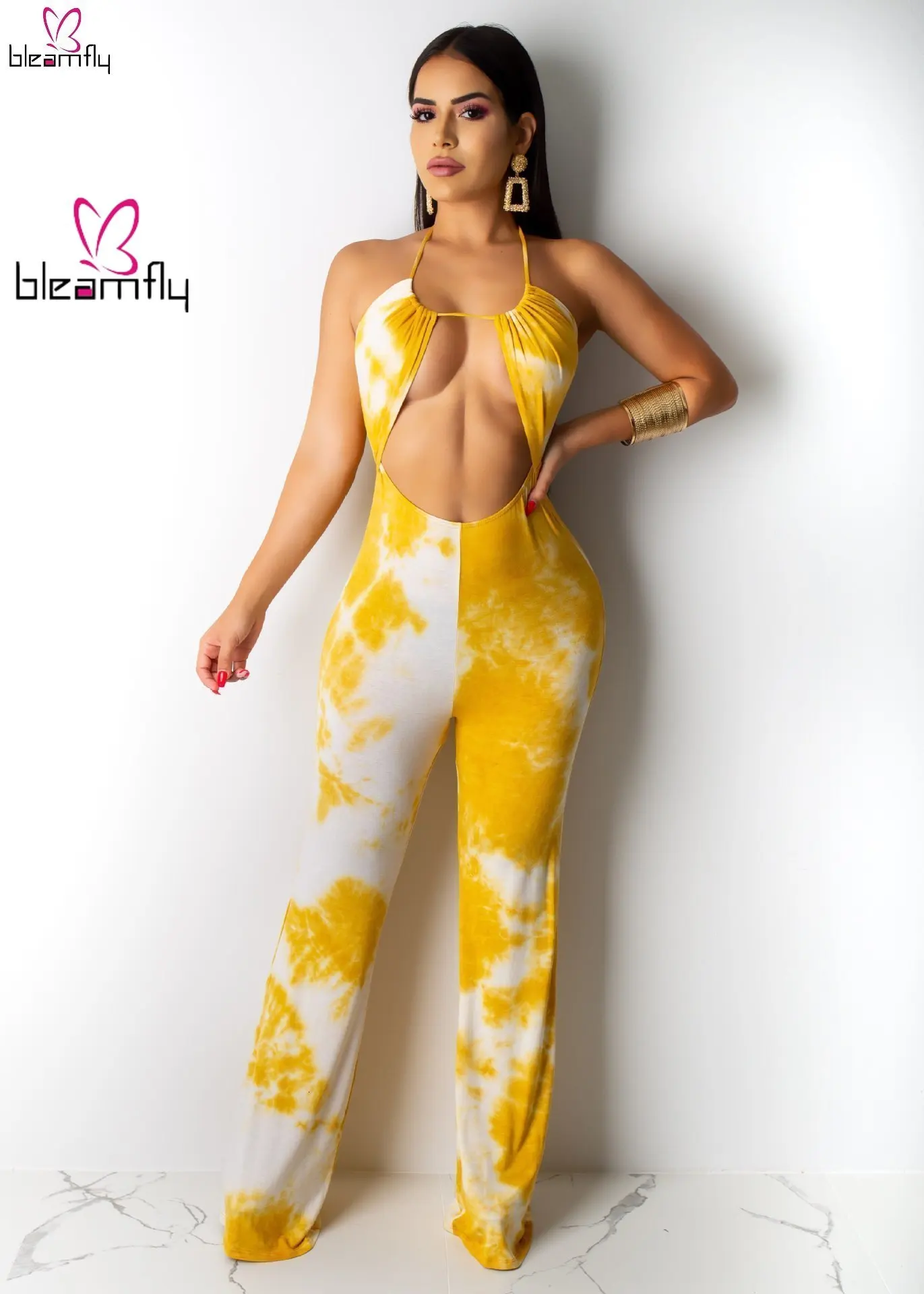 Новинка женский летний сексуальный пляжный прямой Облегающий комбинезон с